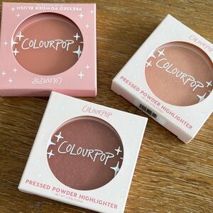 ColourPop Pressed Powder Highlighters set of 3